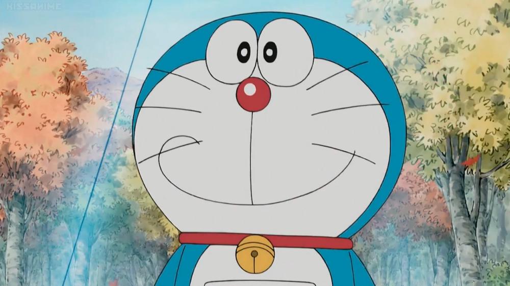 Picture of Japanese animated character Doraemon.