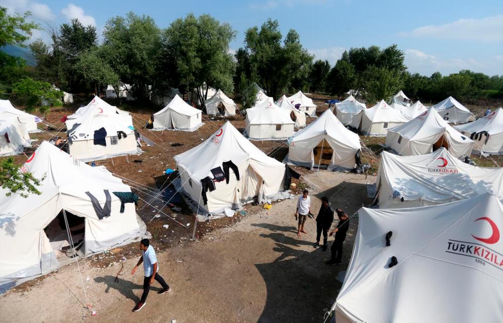 General view of migrant camp Vucjak in Bihac, Bosnia and Herzegovina, June 26, 2019 — Reuters