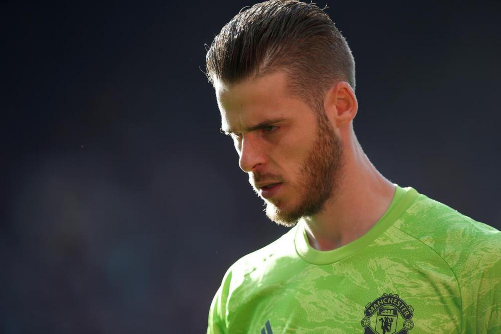 Manchester United’s David de Gea during the Manchester United v Leicester City match at Old Trafford, Manchester, Britain on Sept 14.