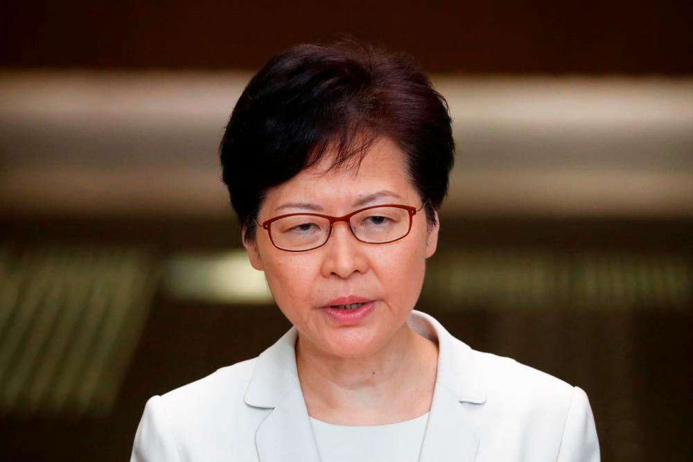 US freezes assets of Hong Kong leader Carrie Lam