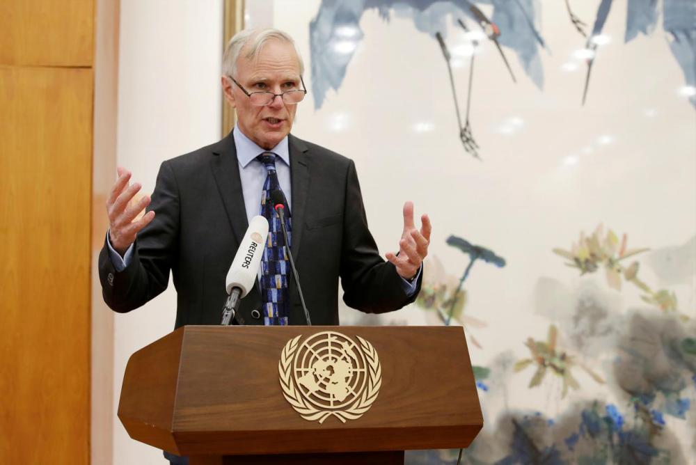 Philip Alston, the UN’s special rapporteur on extreme poverty and human rights. — Reuters