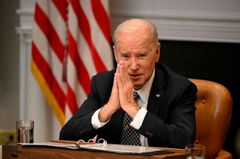The world will watch on Tuesday when President Joe Biden and Republican leaders meet to negotiate the US debt ceiling//AFPix