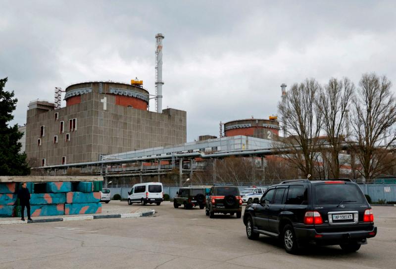 The Zaporizhzhia Nuclear Power Plant outside Enerhodar//Reuterspix
