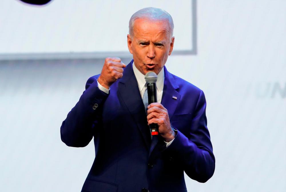 Joe Biden condemns violence of US race protests
