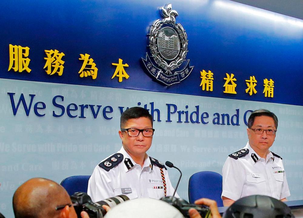 Hong Kong police to take both ‘hard’ and ‘soft’ approaches against protests - commissioner