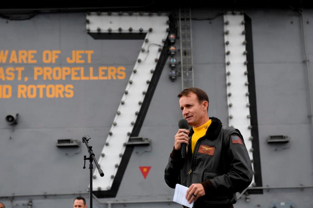 US Navy Captain fired after asking for Covid-19 support, loyal sailors show support