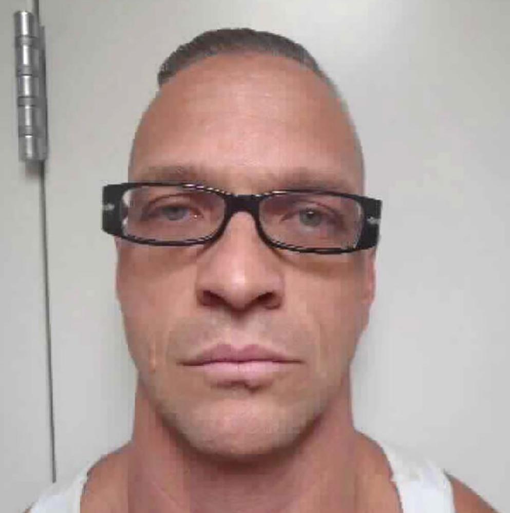 Image of death row inmate Scott Raymond Dozier, 48, released by the Nevada Department of Corrections, on Jan 8, 2019. — AFP
