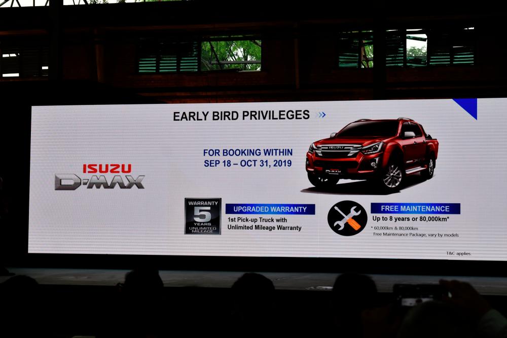 $!Isuzu D-Max 1.9L Blue Power launched – Malaysia’s first EEV pick-up truck