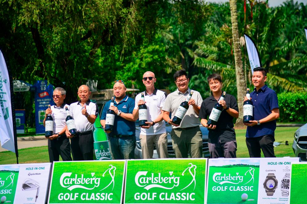 The launch of Carlsberg Golf Classic 2022 at Saujana Golf and Country Club, Subang. – HAFIZ SOHAIMI/THESUN