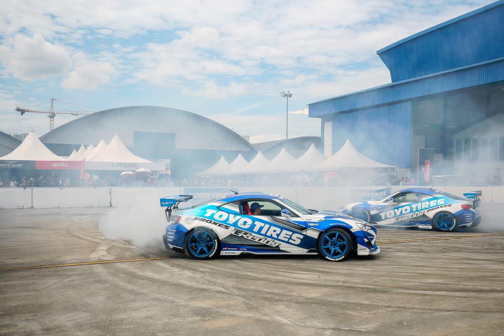 $!Thrills, spills and high-speed action at Toyota racing festival in Sg Besi
