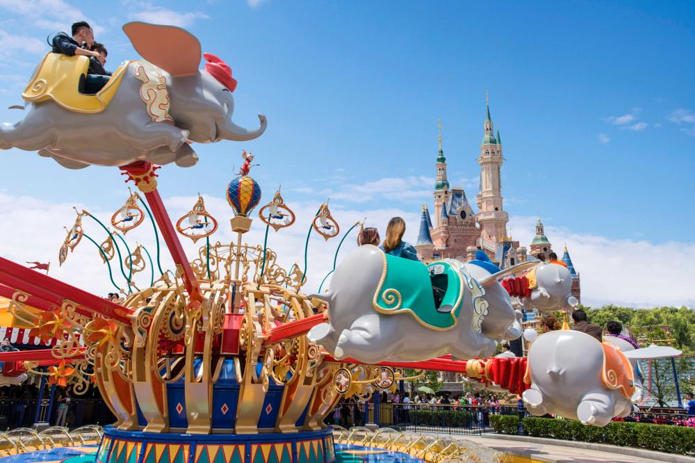 Shanghai Disney Resort partially reopened Monday more than a month after shutting down due to the coronavirus outbreak in late January. © Disney Shanghai Disneyland