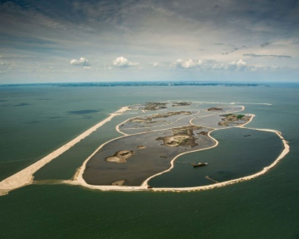 The vast expanse of Markermeer lake was until recently nothing more than a cloudy mass devoid of aquatic life. — AFP
