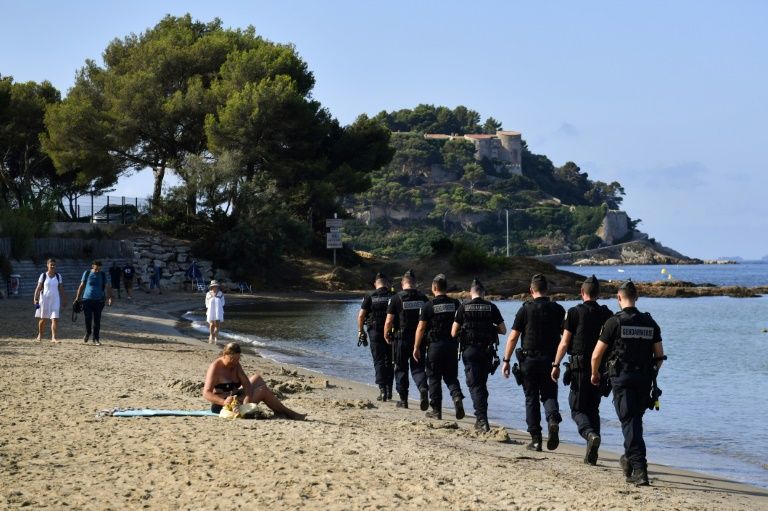 Some 10,000 members of the French security forces have been deployed across the glamorous resort of Biarritz. — AFP