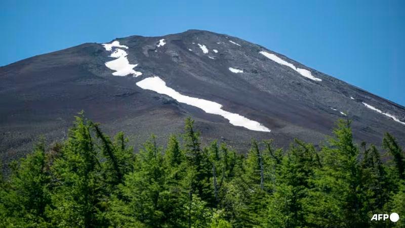 Authorities have long warned climbers to take care when attempting to scale Mount Fuji - AFPpix