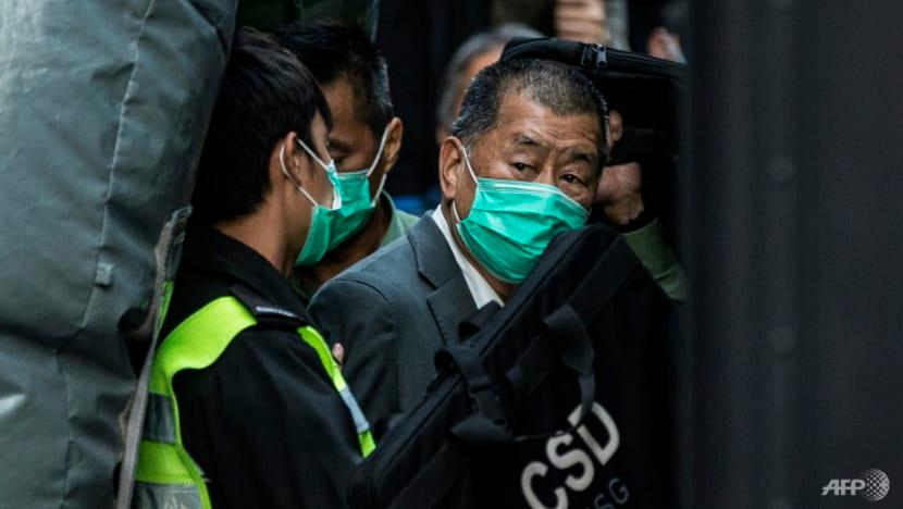 Media tycoon Jimmy Lai is among dozens of activists behind bars over a strict national security law that Beijing imposed on Hong Kong. - AFPPIX