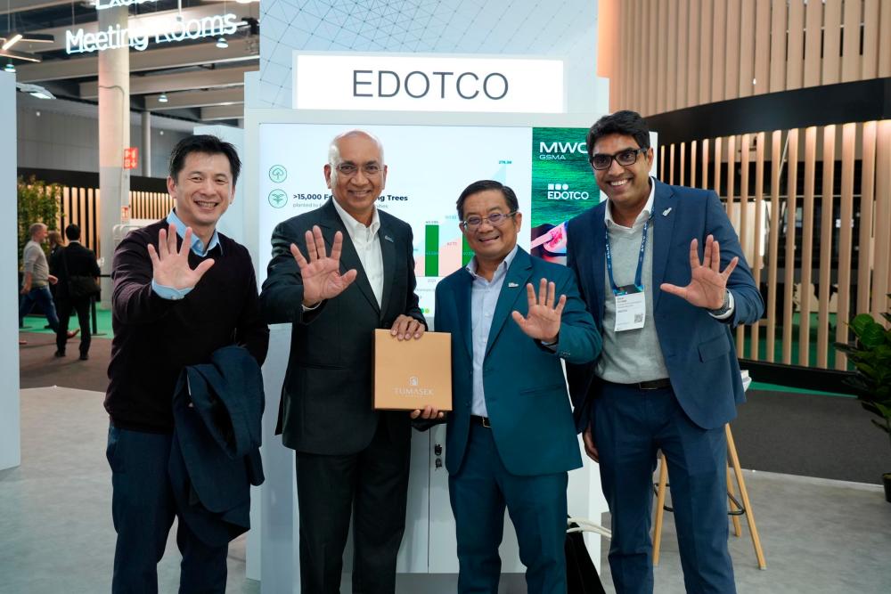 Edotco, DNB and Lada say the initiative marks a significant leap in Malaysia’s digital transformation. – Edotco pic
