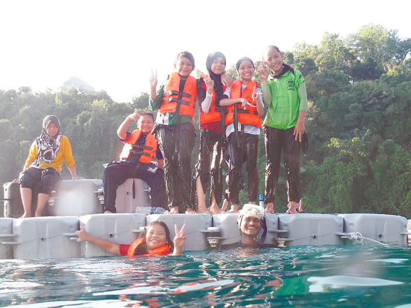 $!The children on Tioman have gained knowledge on the importance of protecting the environment through activities.