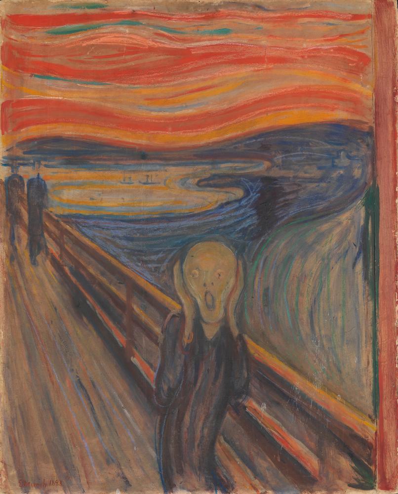 The Scream by Edvard Munch $!The Scream by Edvard Munch