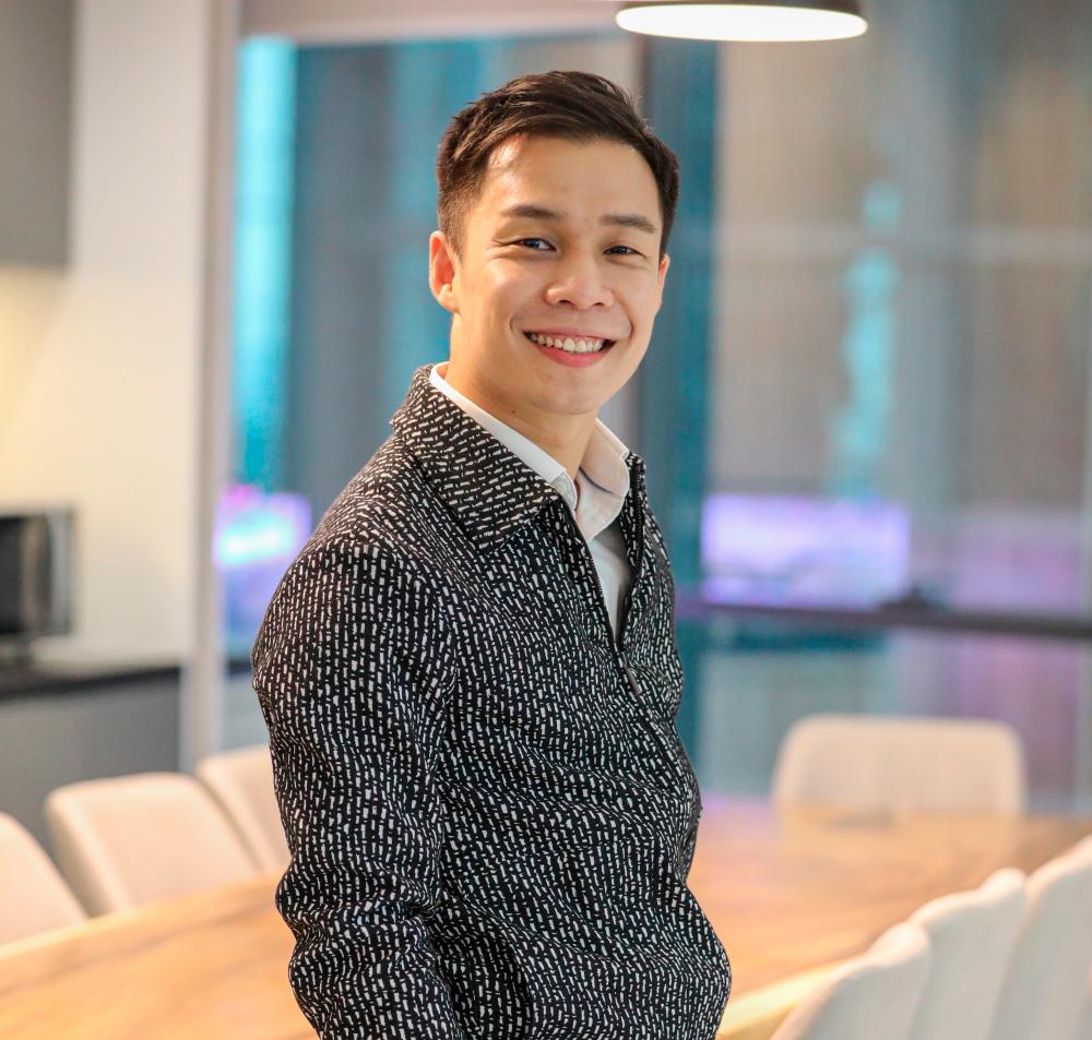 JC Cheah’s media odyssey. –PICS BY AMIRUL SYAFIQ/THE SUN.