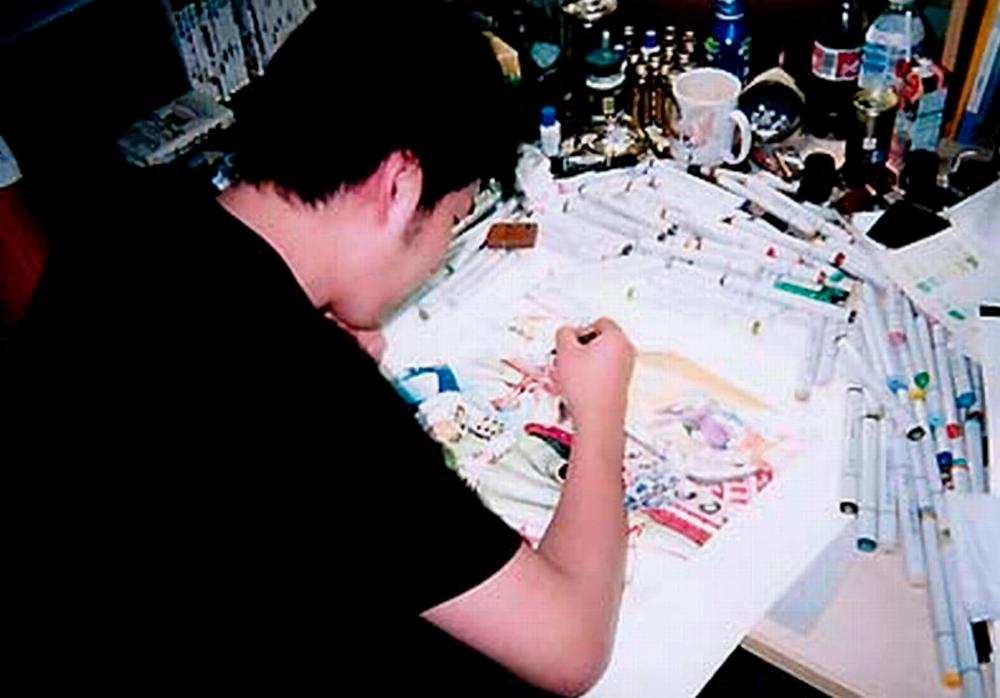 $!Oda’s hard work finally paid off when his story about a rubber boy was serialised by Shonen Jump. – EIICHIRO ODA