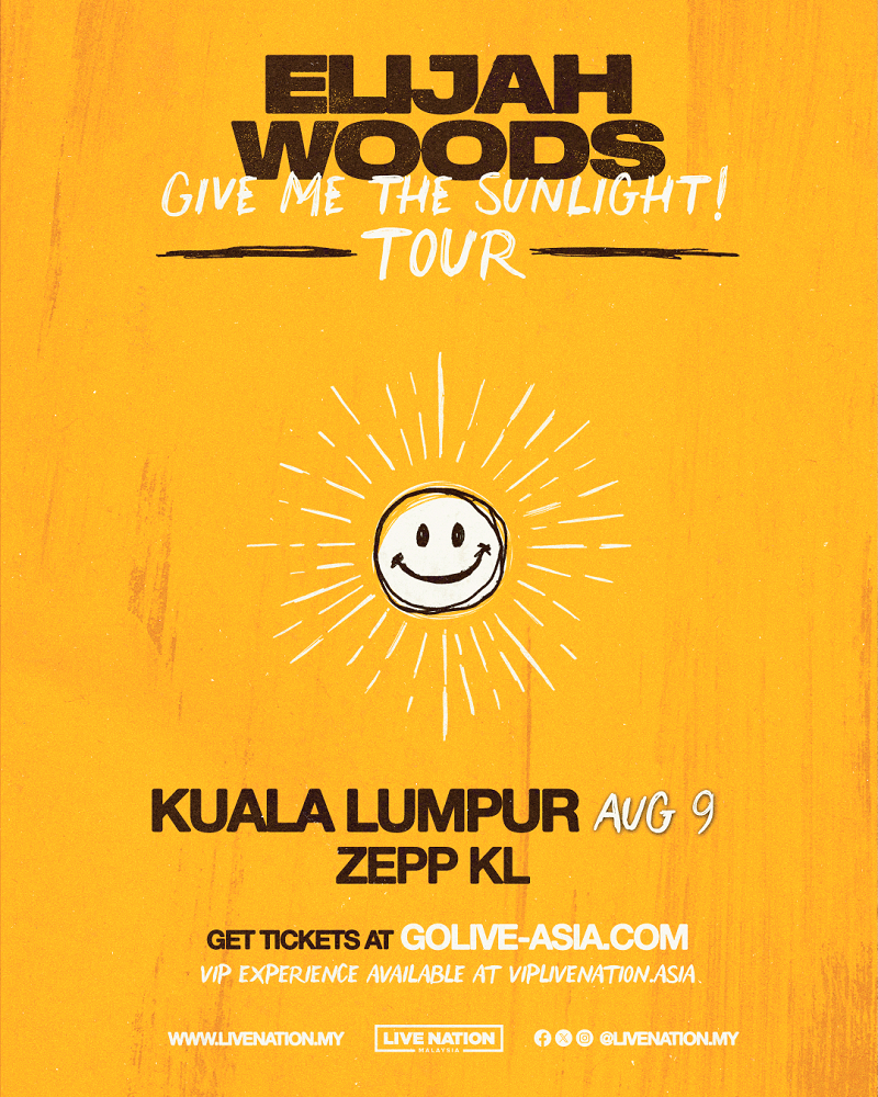 Singer Elijah Woods returns to KL $!Singer Elijah Woods returns to KL