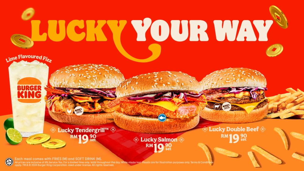 Have a lucky meal this CNY. - BURGER KING
