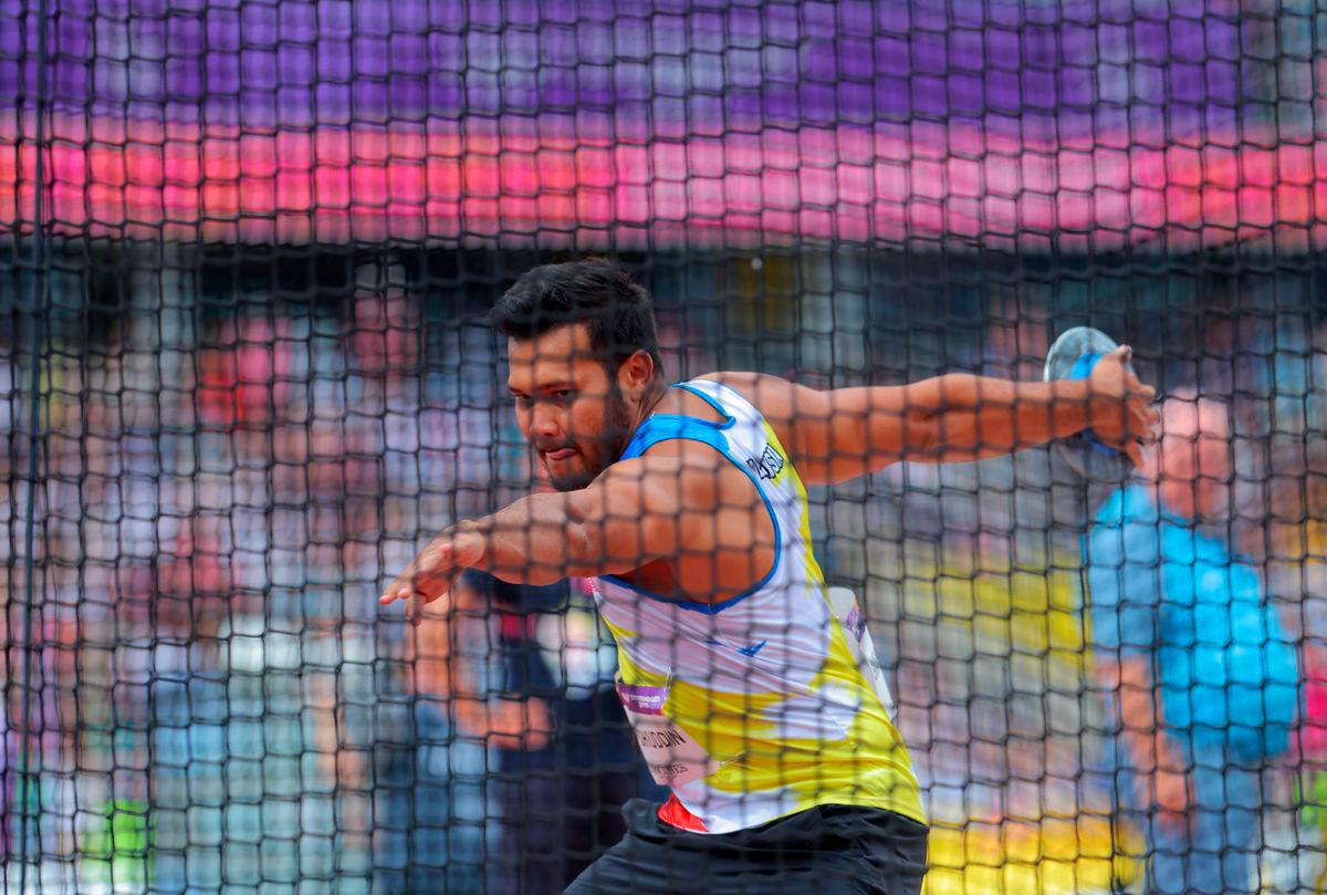 National discus thrower Muhammad Irfan Shamsuddin - BERNAMApix