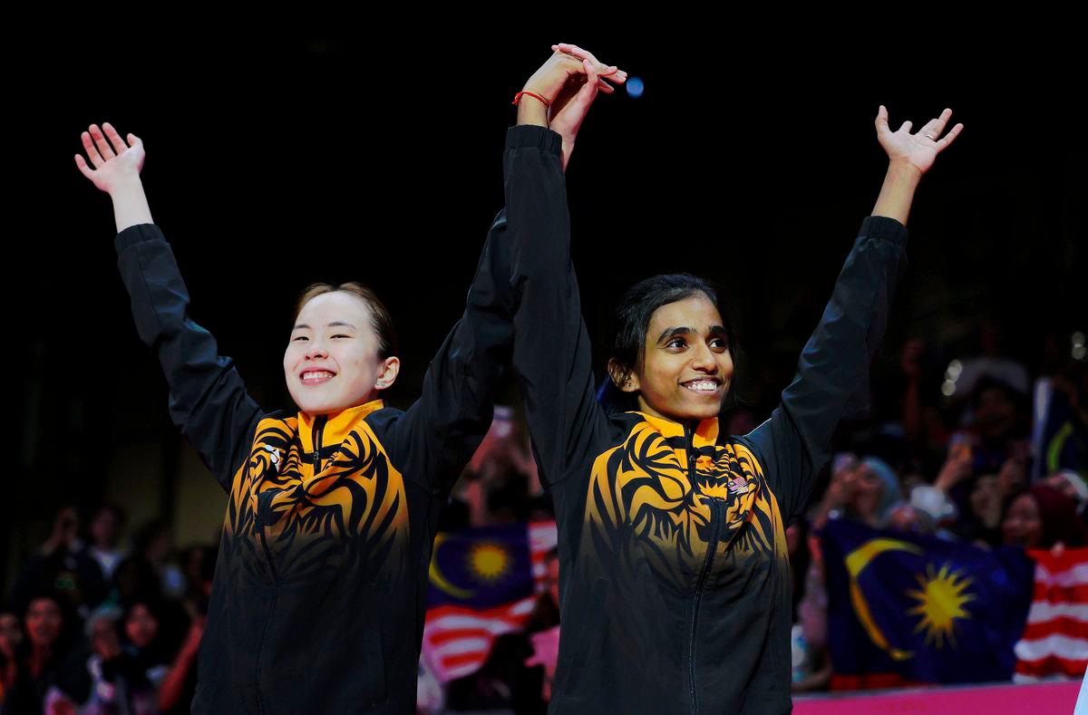 Pearly Tan - M.Thinaah at Birmingham 2022 Commonwealth games - BERNAMA