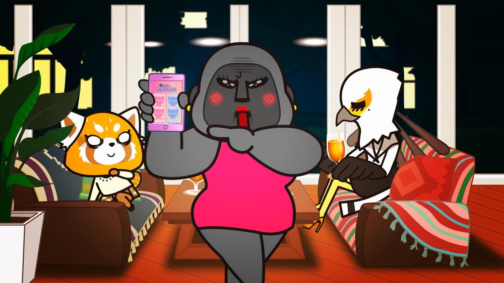 Retsuko, Gori and Washimi $!Retsuko, Gori and Washimi