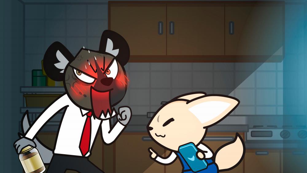 Haida and Fenneko $!Haida and Fenneko