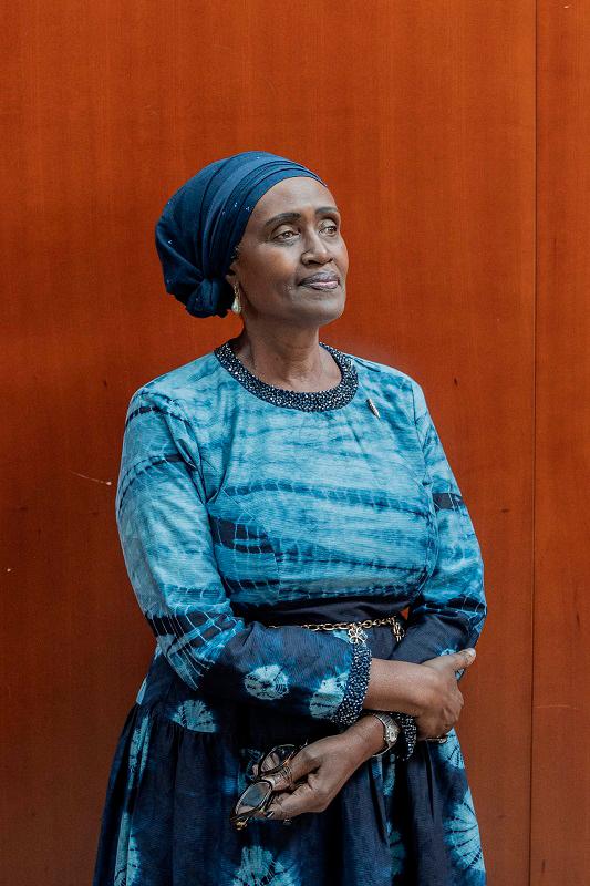 UNAIDS Executive Director Winnie Byanyima pose for a photograph during the 38th African Union (AU) Summit, at the AU Headquarters in Addis Ababa on February 16, 2025. - Amanuel Sileshi / AFP