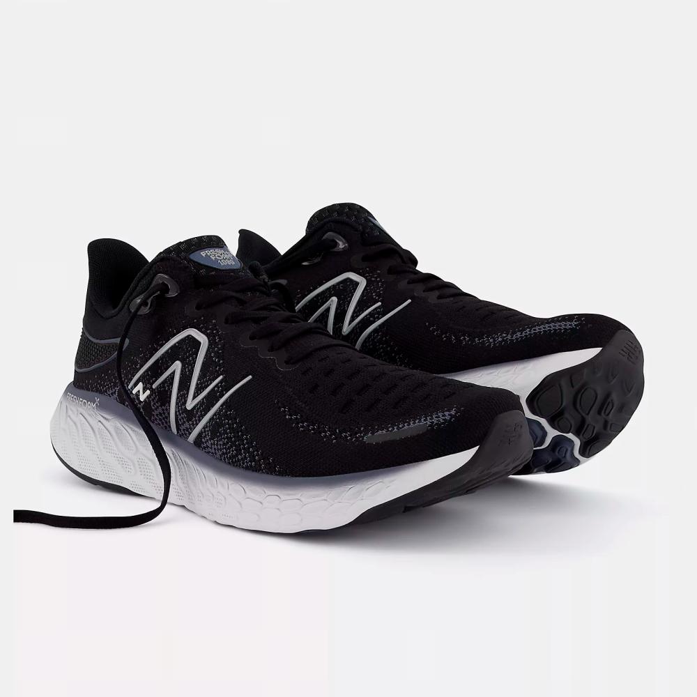 $!The v12 offers a supportive, second-skin style fit with an engineered Hypoknit upper, for a more streamlined overall design. – NEW BALANCE