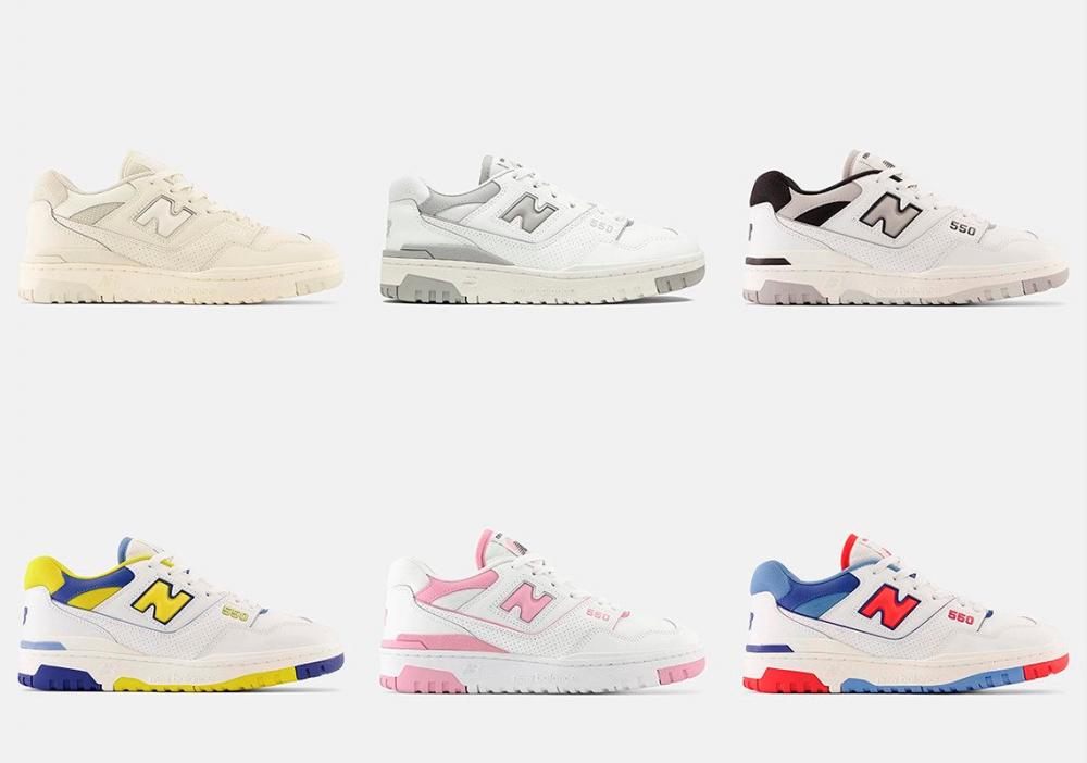 The new batch of New Balance 550 debuted on April 6. – NEW BALANCE $!The new batch of New Balance 550 debuted on April 6. – NEW BALANCE