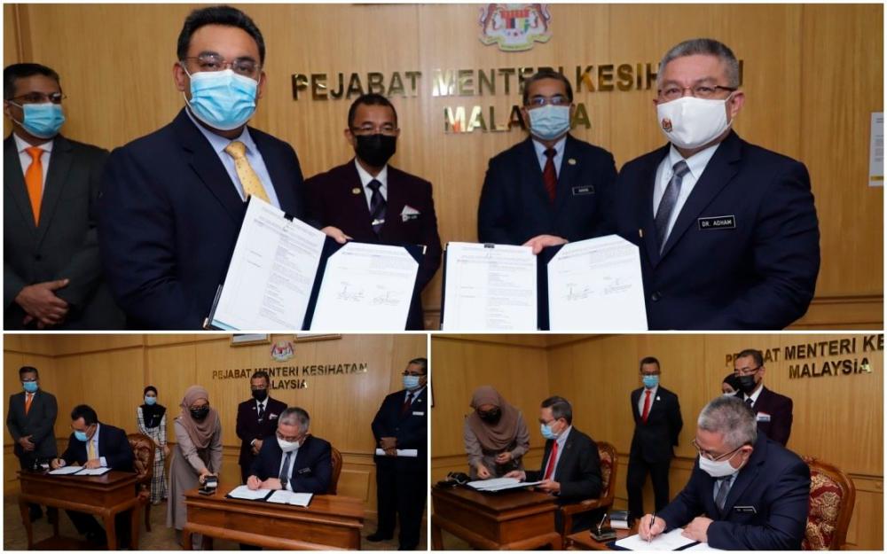 MOH inks term sheet agreements with two vaccine suppliers