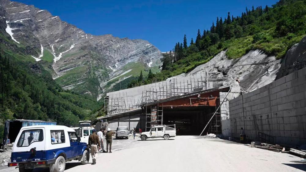 The Atal Rohtang Tunnel will allow India to deploy troops to the frontier area in minutes compared with the current four-hour high-altitude crossing. — AFP
