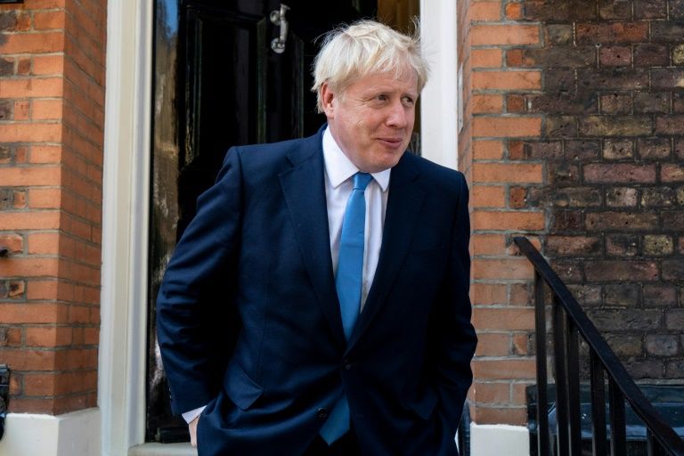 British Prime Minister Boris Johnson stressed that his government wanted to achieve a divorce deal with Brussels. — AFP