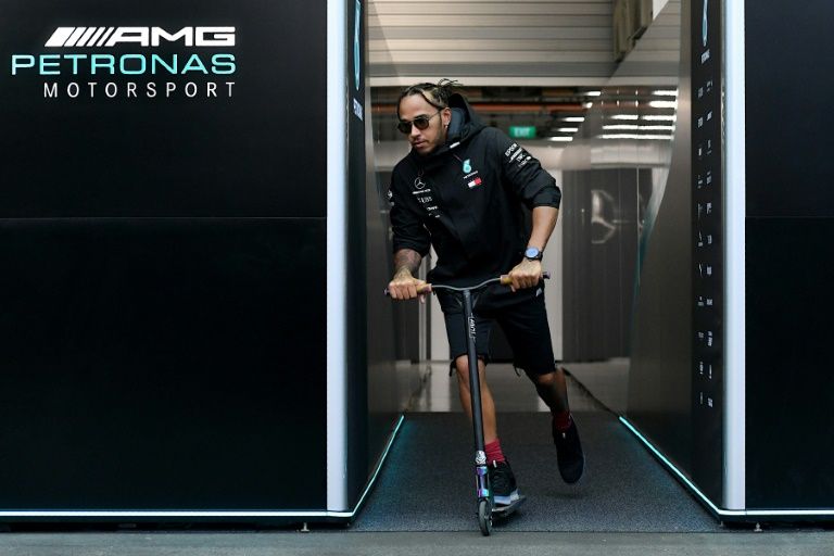 Lewis Hamilton is chasing a ninth win of the F1 season in Singapore. — AFP