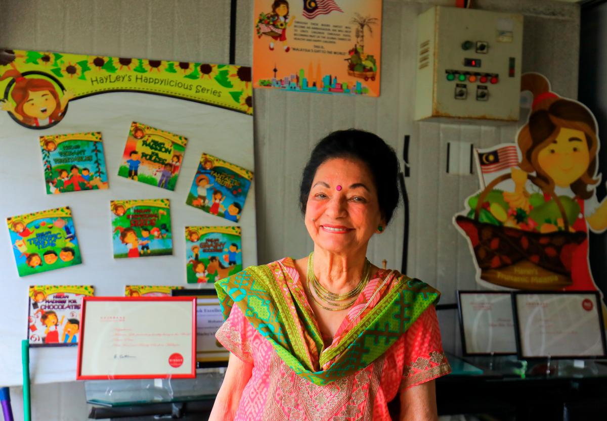 Mohana is the creative mind behind the charming Hayley’s Happilicious series. $!Mohana is the creative mind behind the charming Hayley’s Happilicious series.