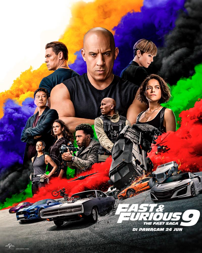 $!Fast &amp; Furious 9: The Fast Saga is finally going to space