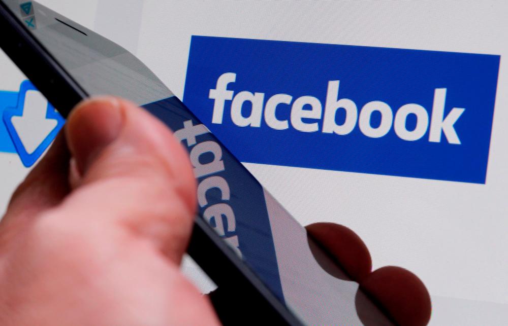 The Facebook logo is displayed on its website inthis illustration photo. – REUTERSPIX