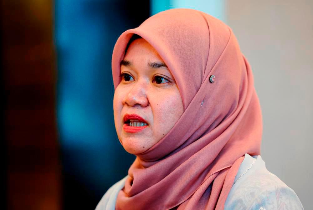 Menteri Pendidikan Fadhlina Sidek. FOTOBERNAMA