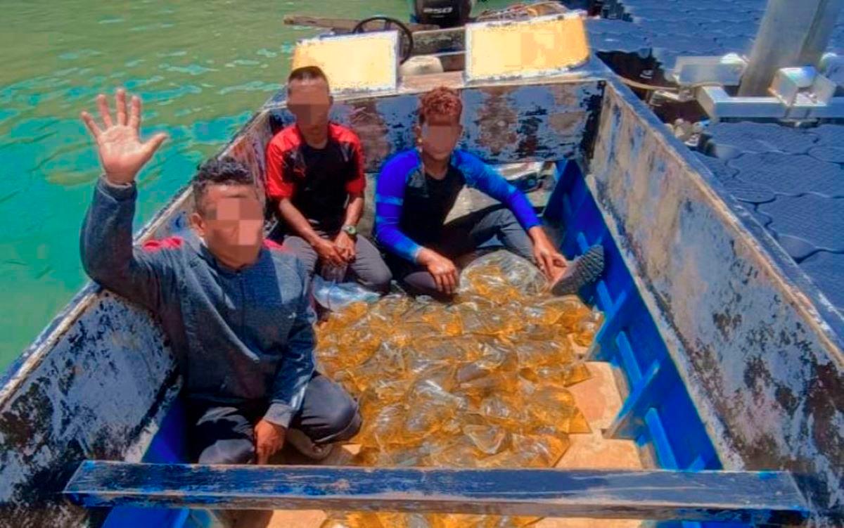 Kredit: APMM Zon Sandakan via BERNAMA