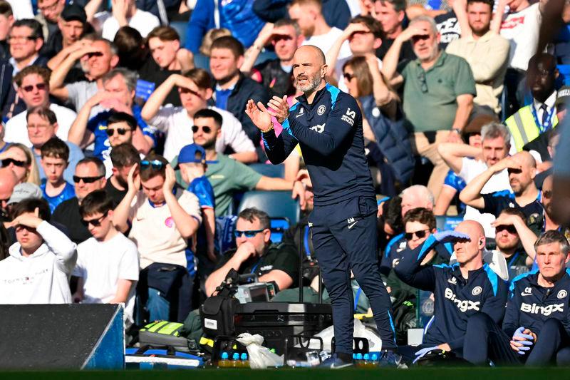 Chelsea’s Italian head coach Enzo Maresca - AFPPIX