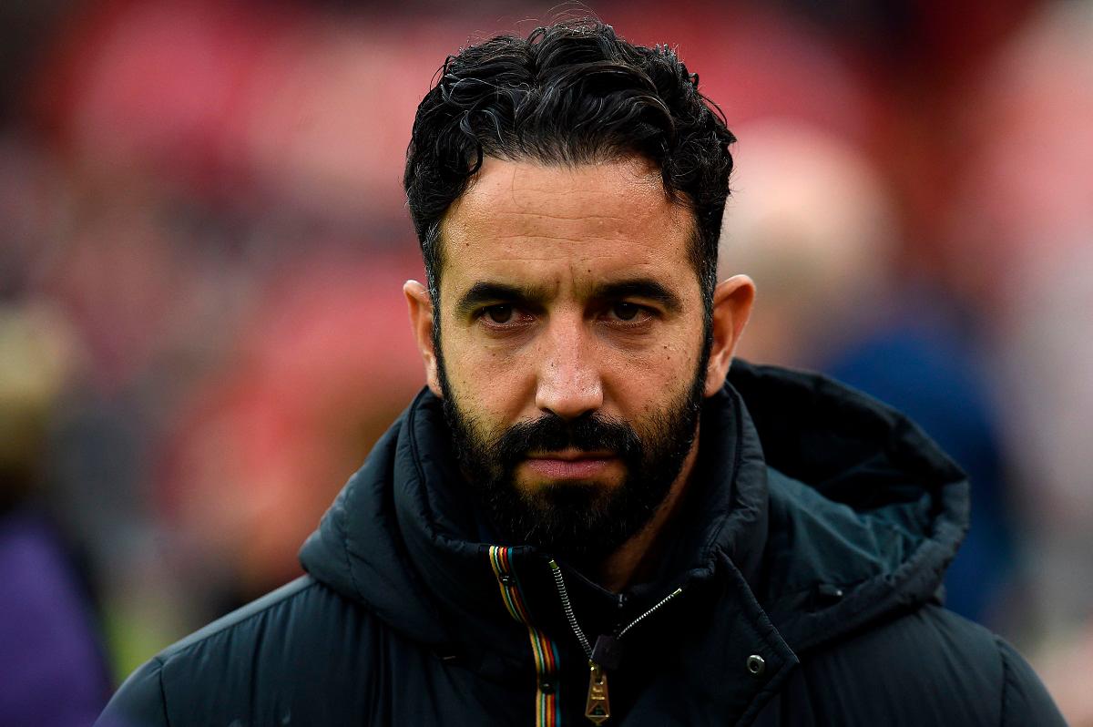 Manchester United’s Portuguese head coach Ruben Amorim. - PETER POWELL / AFP