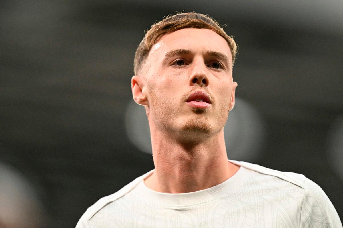Chelsea’s English midfielder #10 Cole Palmer. - Oli SCARFF / AFP