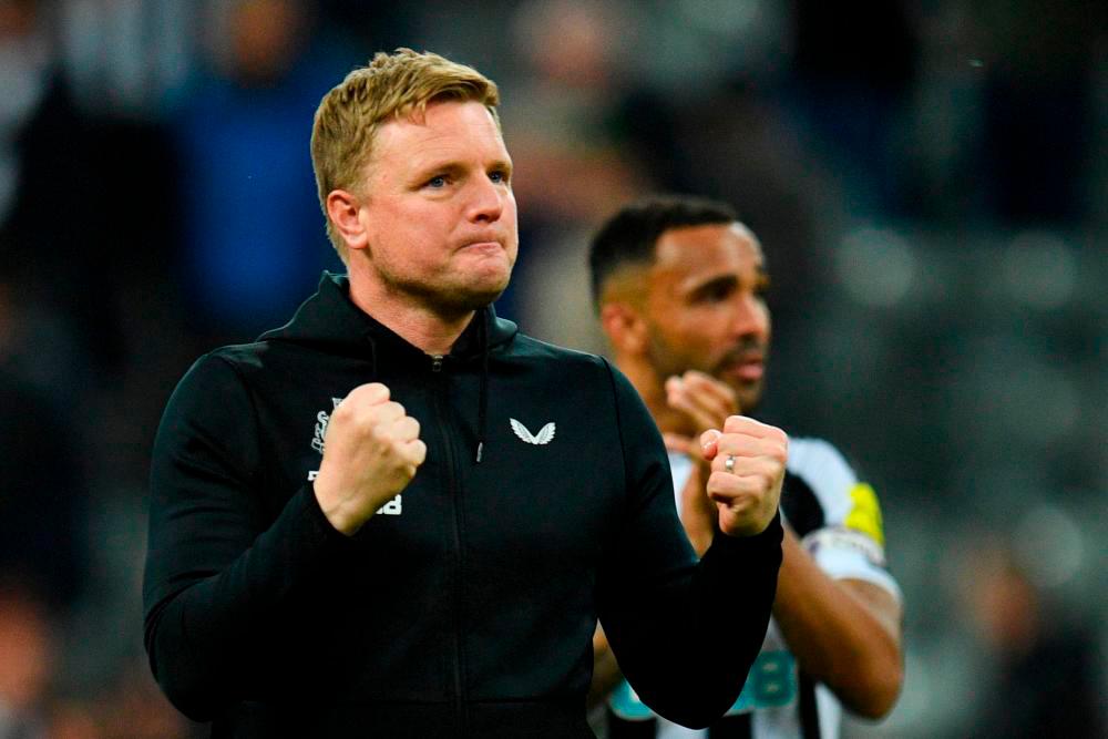 The Magpies secured a return to the Champions League after a 20-year absence when Monday’s 0-0 draw with Leicester guaranteed a top-four finish in the Premier League. AFPPIX