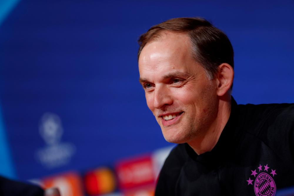 Bayern Munich's German head coach Thomas Tuchel gives a press conference on April 29, 2024 in Munich, southern Germany, on the eve of the UEFA Champions League semi-final first leg football match between Bayern Munich and Real Madrid. - AFPPIX