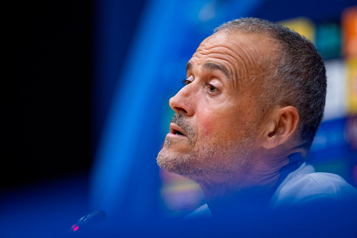 Paris Saint-Germain’s coach Luis Enrique. - Josep LAGO / AFP