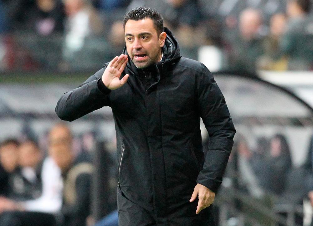 Barcelona coach Xavi Hernandez. AFPPIX
