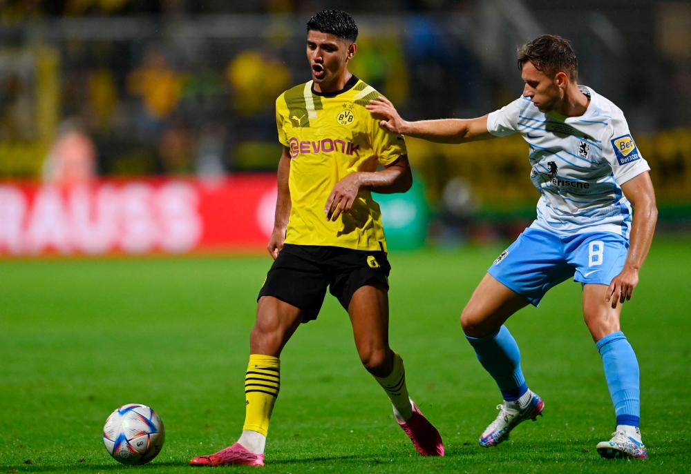 Dominant Dortmund kick off season with German Cup win over 1860 Munich